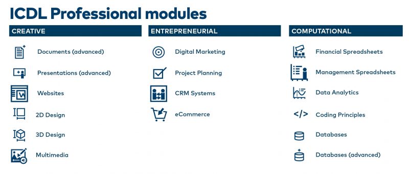 ICDL – The Digital Skills Standard – INTEC Education College